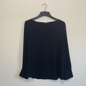 LOFT | black blouse
